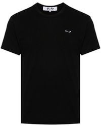 COMME DES GARÇONS PLAY - Cotton T-Shirt - Lyst