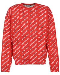 Balenciaga Sweaters Red
