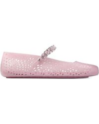Jimmy Choo - The Jelly Glittered Ballets - Lyst
