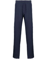 armani blue trousers