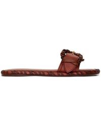 Zimmermann - Alchemy Leather Sandals - Lyst