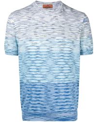 Missoni - T-shirt In Cotone Con Stampa Tie-dye - Lyst