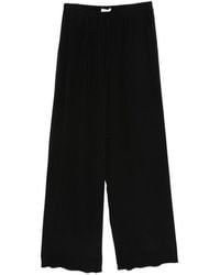 Alysi - Silk Trousers - Lyst