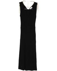 Elisabetta Franchi - Knitted Midi Dress - Lyst