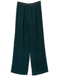 forte_forte - Velvet High-Waisted Trousers - Lyst