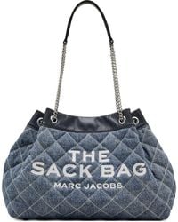 Marc Jacobs - Quilted Denim Shoulder Bag - Lyst