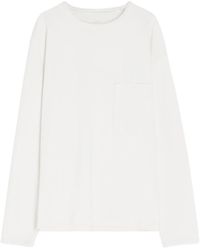 Lemaire - Cotton T-Shirt - Lyst