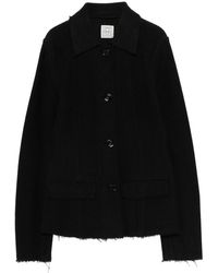 TOTEME - Raw Hem Cotton Jacket - Lyst
