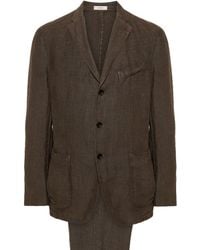 Boglioli - Linen Single-Breasted Suit - Lyst