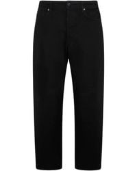 Stone Island - Jeans With Logo Patch - Lyst