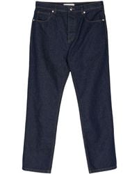 Maison Kitsuné - Straight Denim Jeans - Lyst