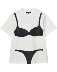Marc Jacobs - Printed Cotton T-Shirt - Lyst