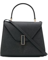 Valextra - Iside Mini Leather Handbag - Lyst