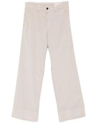 White Sand - Cotton Trousers - Lyst