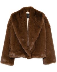 BB COUTURE - Farrah Faux Fur Jacket - Lyst