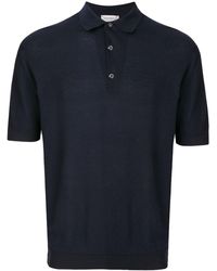 John Smedley - Basic Polo Shirt - Lyst