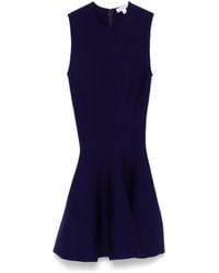 Alaïa - Wool Knitted Skater Dress - Lyst
