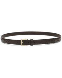 Bottega Veneta - Solo Leather Belt - Lyst