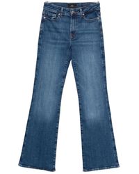 7 For All Mankind - The Leggy Bootcut Denim Jeans - Lyst