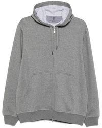 Brunello Cucinelli - Cotton Blend Hoodie - Lyst