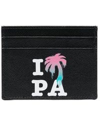 Palm Angels - Graphic-print Cardholder - Lyst