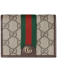 Gucci - Ophidia Gg Small Wallet - Lyst