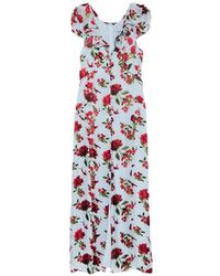 Alice + Olivia - Tara Printed Long Dress - Lyst