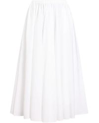 Patou - Midi Skirt With Elastic Waist - Lyst