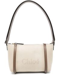 Chloé - Carry Canvas Shoulder Bag - Lyst