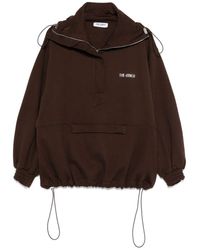 The Attico - Logo Cotton Sweatshirt - Lyst