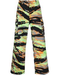 ERL - Printed Trousers - Lyst