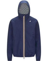 K-Way - Stretch Dot Jacket - Lyst