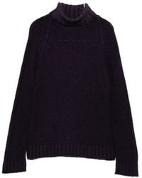 Base London - Wool Turtle-Neck Jumper - Lyst