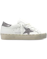 Golden Goose - Hi Star Leather Sneakers - Lyst