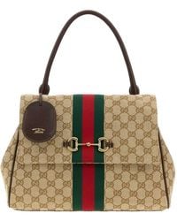 Gucci - Neutrals Tote Bags - Lyst
