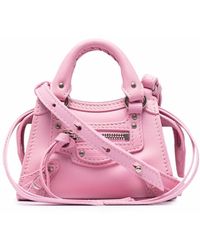 Balenciaga Neo Classic Mini Leather Bag - Pink