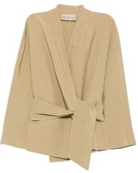 Cortana - Simona Linen And Silk Jacket - Lyst