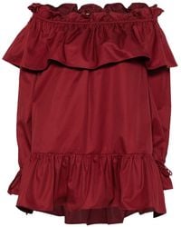 Saint Laurent - Cotton Dresses - Lyst