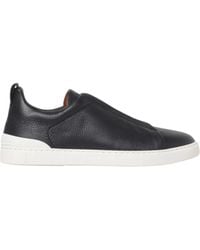 ZEGNA - Sneaker Triple Stitch - Lyst