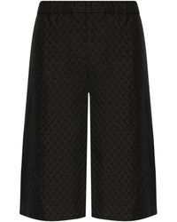 McQueen - Patterned Shorts - Lyst