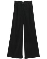 Via Masini 80 - Linen Blend Trousers - Lyst