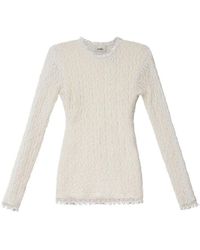 Isabel Marant - Brany Guipure Top - Lyst