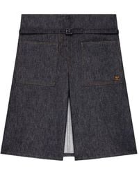 Courreges - Denim Shorts - Lyst