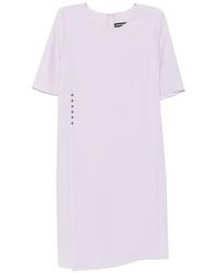 Emporio Armani - Short Dress - Lyst