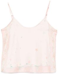 forte_forte - Printed Silk Top - Lyst