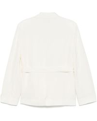 Calvin Klein - Blazer Relaxed Linen Db Breasted - Lyst