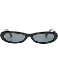 The Attico - Oval Shape Sunglasses - Lyst