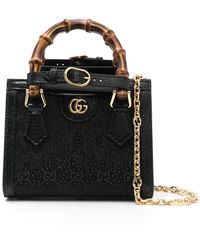 Gucci - Diana Mini Leather Handbag - Lyst