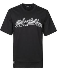 Dolce & Gabbana - T-Shirt With Logo - Lyst