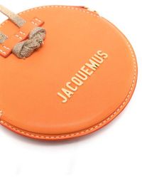 Jacquemus Le Pitchou Leather Mini Bag - Orange